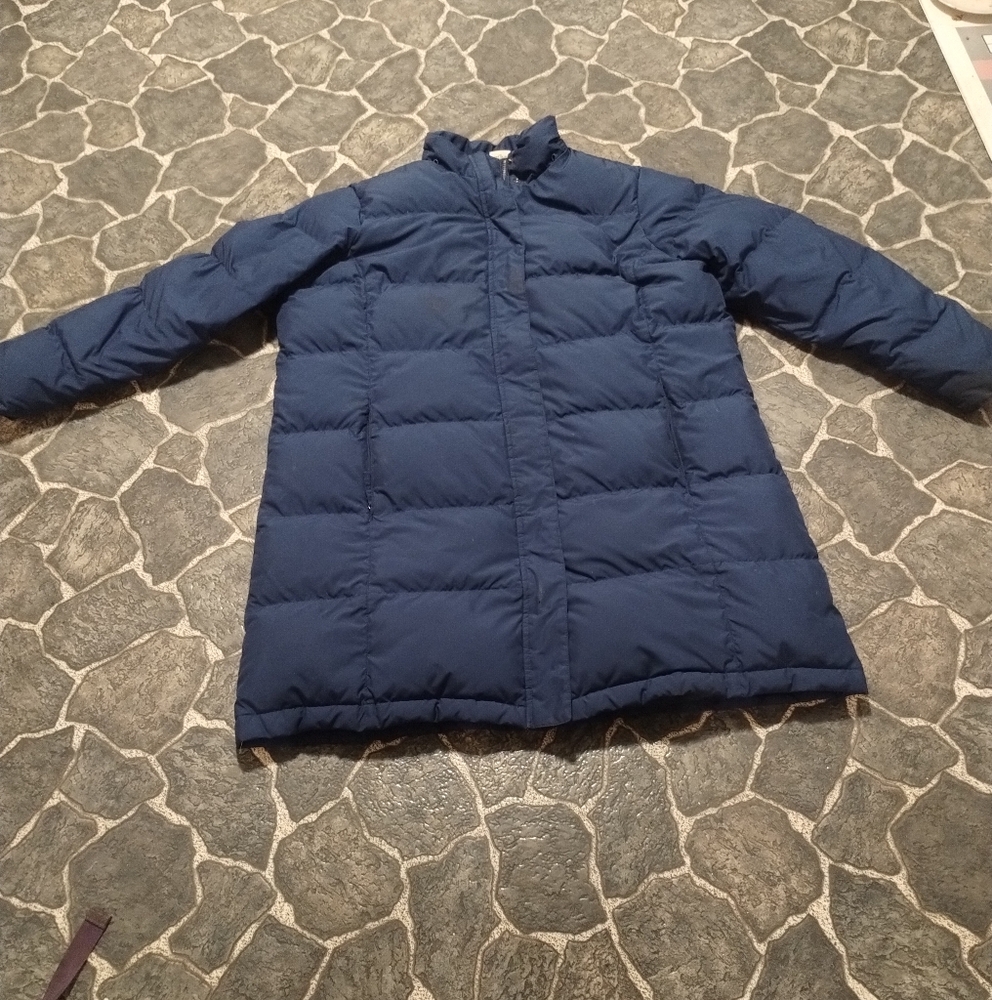 L.L Bean downtek long puffer coat